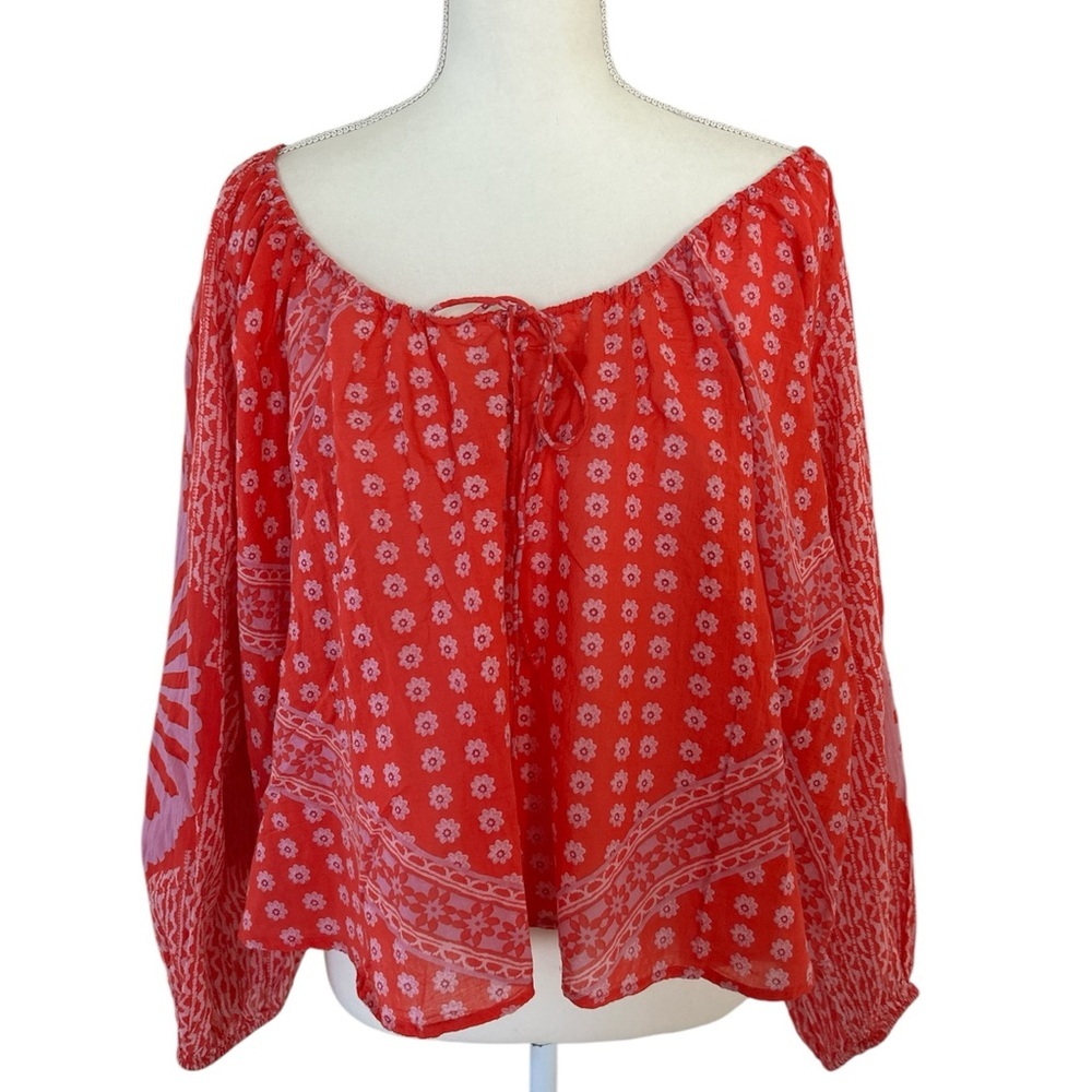 Free People Bohemian Top Size Small